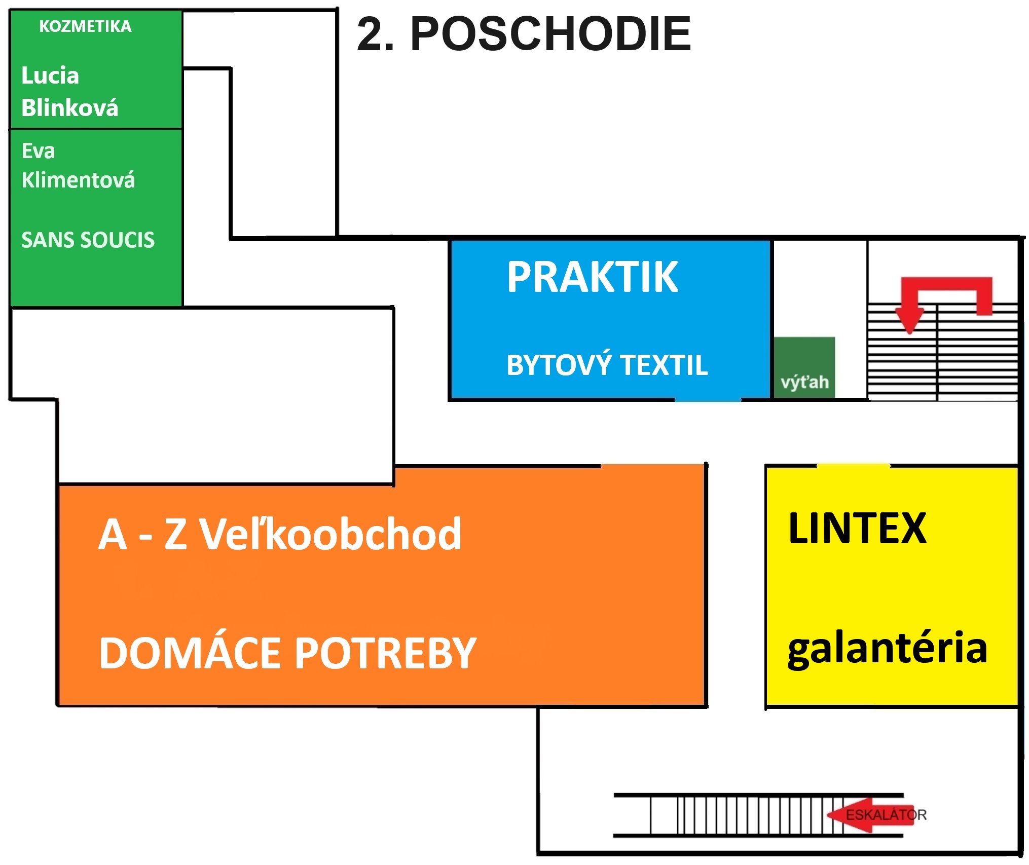 2. poschodie